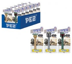 PEZ STAR WARS MANDALORIAN -BONBONS ET DISTRIBUTEUR 16G (BONBON)